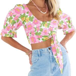 Show Me Your Mumu Floral Top